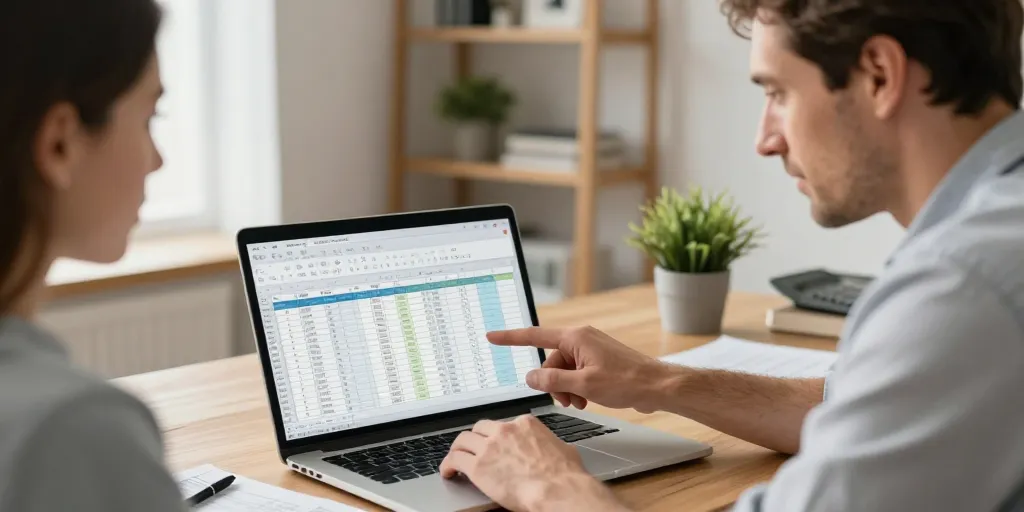 suivi budget excel