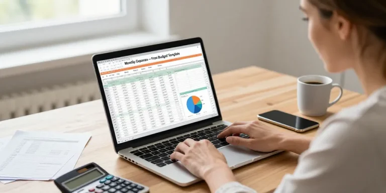 dépenses mensuelles excel