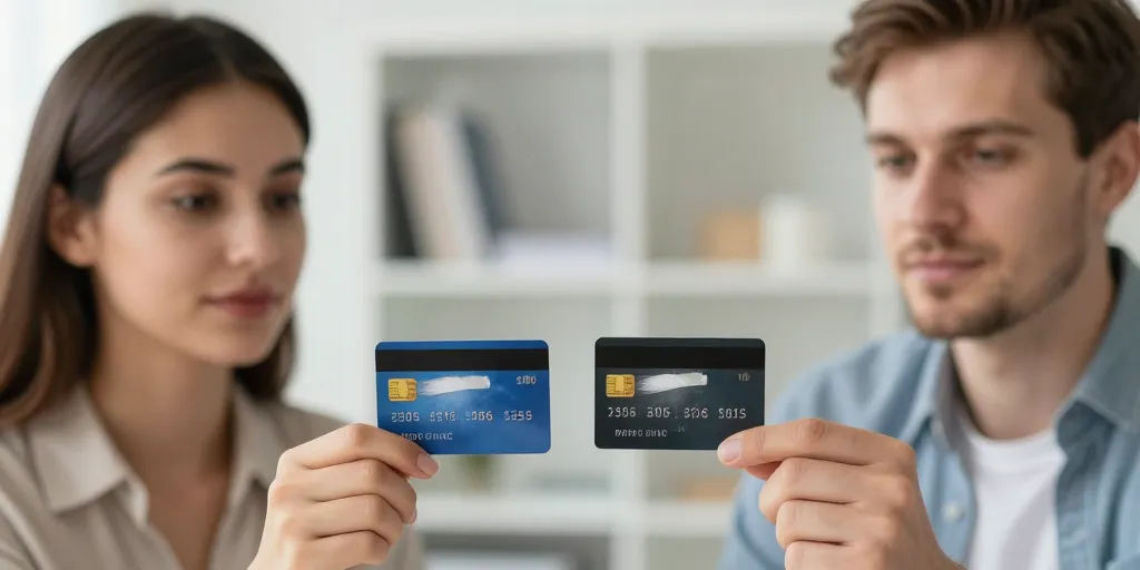 difference carte credit et debit